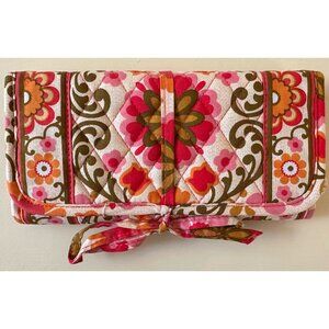 Vera Bradley Jewelry Roll Folio Organizer